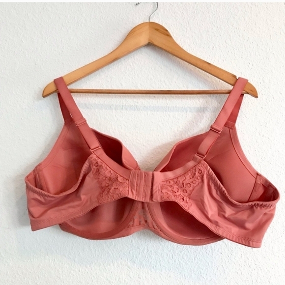 Auden Balconette Bra Faded Rose Pink Lightly Lined - Picture 4 of 5